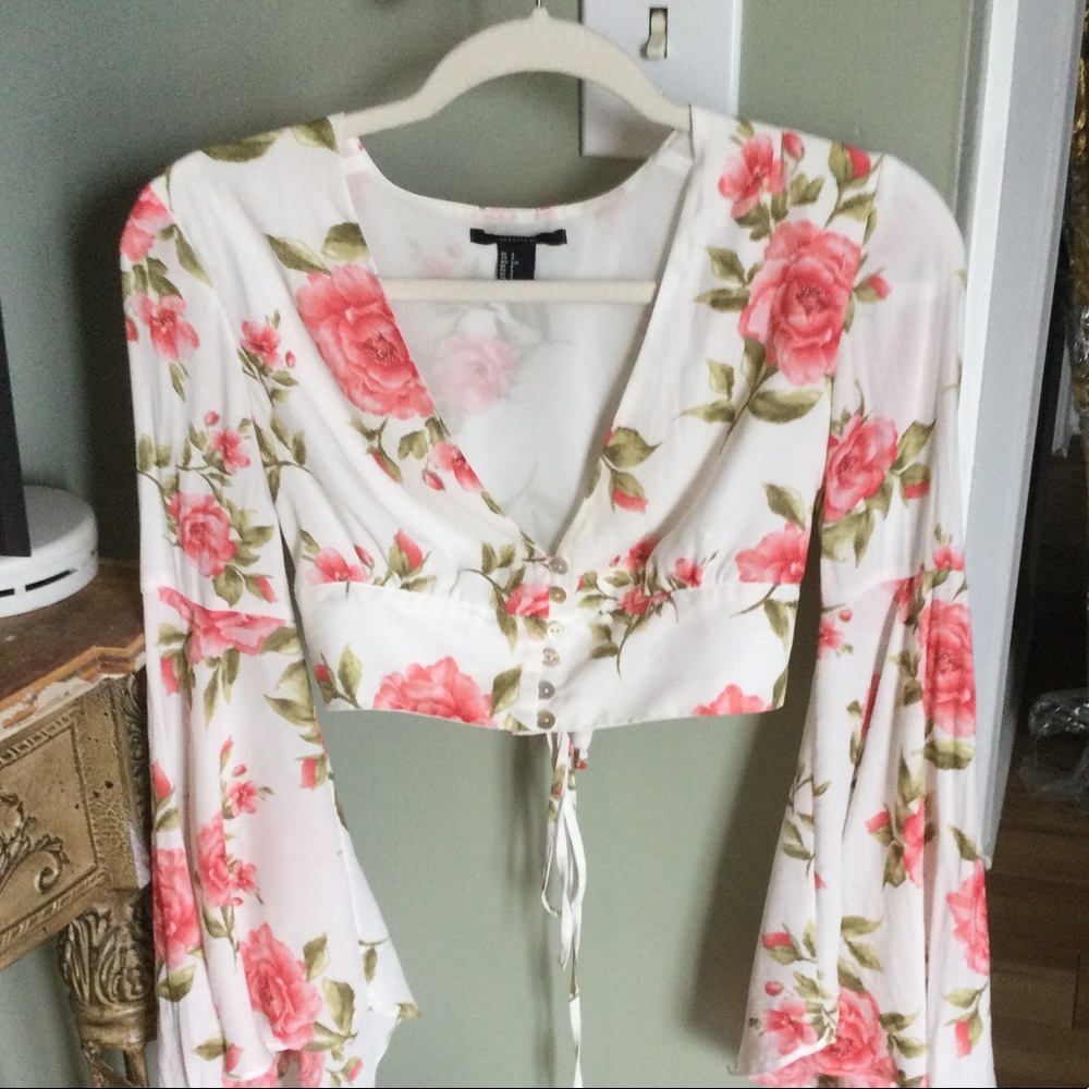 Floral Crop Top
